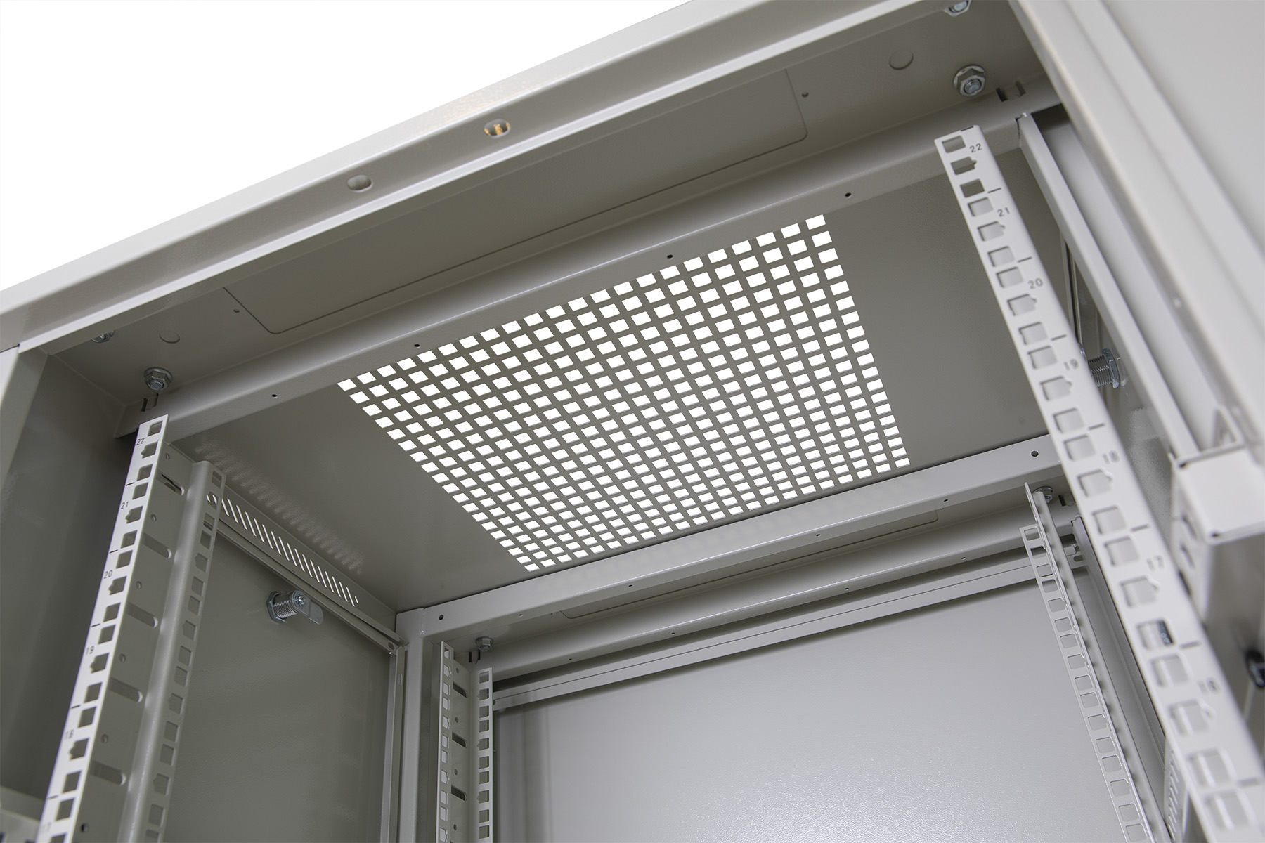 ARM.STANDARD 600X1166X600 22U P/VT    GR