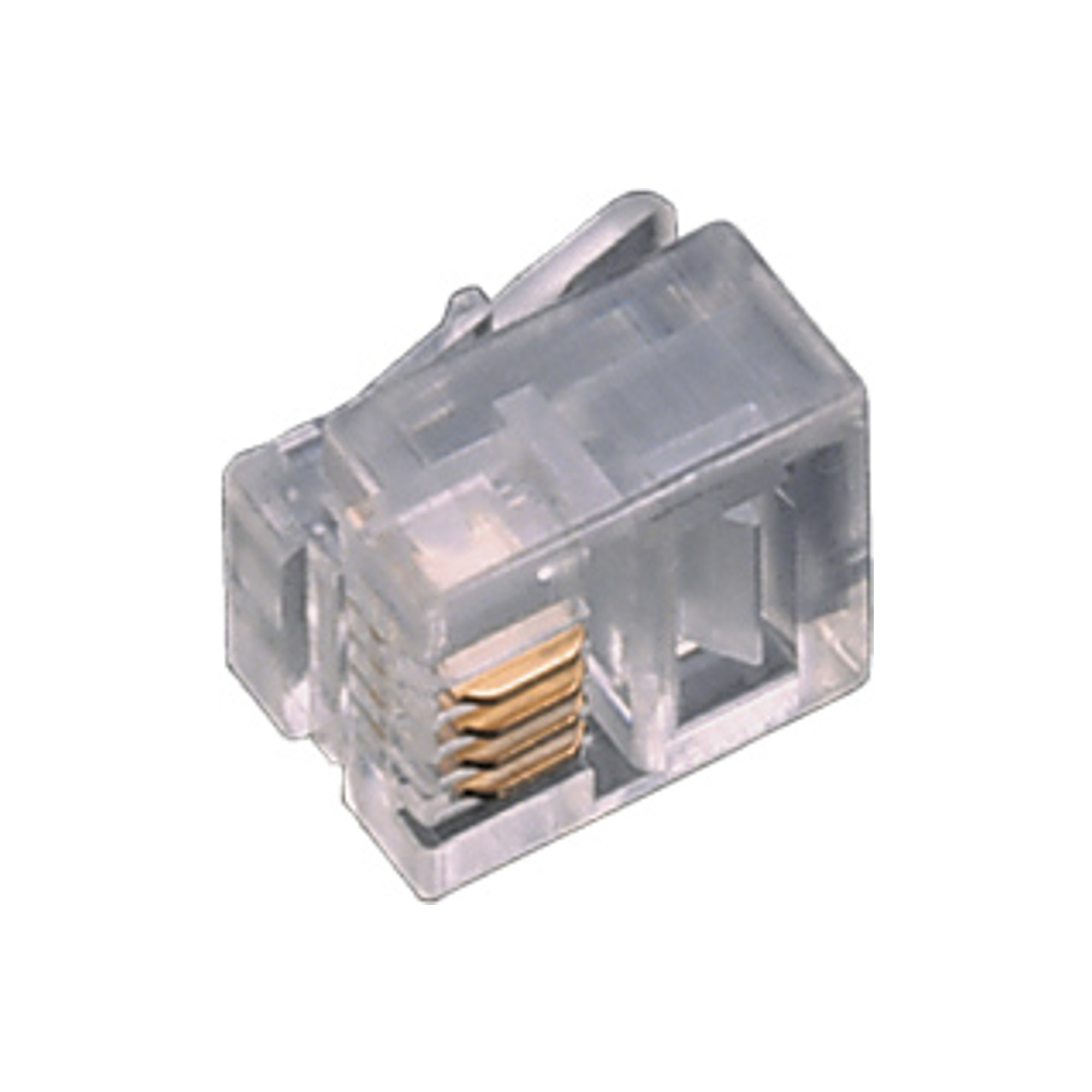 CONNETTORE PLUG CONT.DORATI RJ10      TR