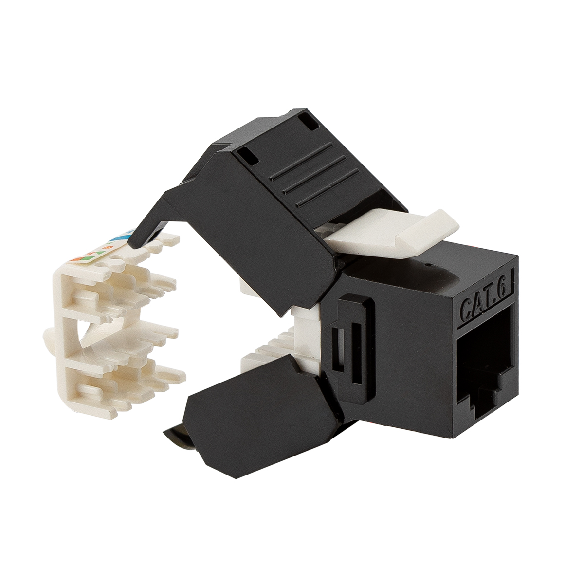 PRESA RJ45 CAT.6 UTP 180  TOOLLESS    NE