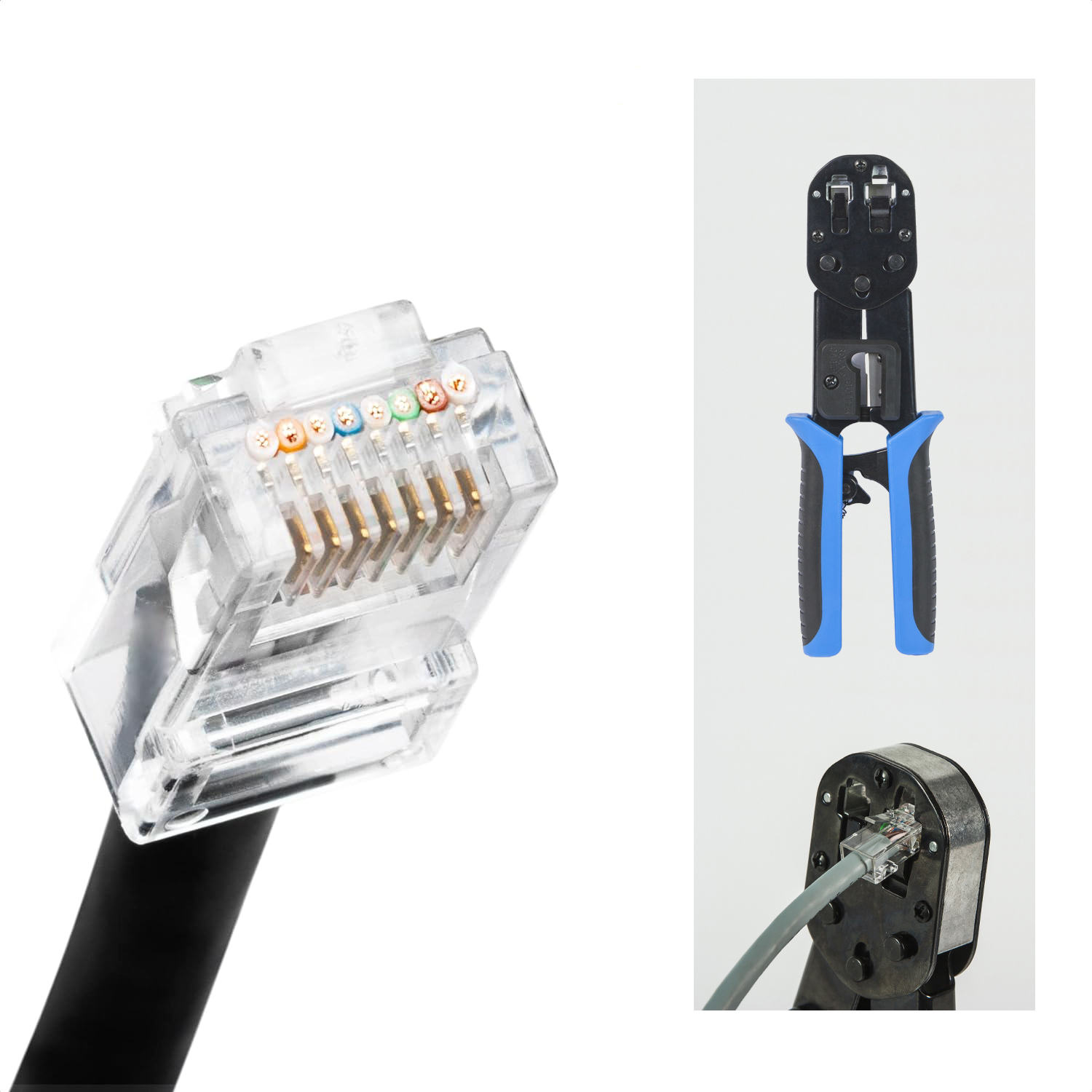 SPINA RJ45 CAT.5E UTP PASSANTE        TR