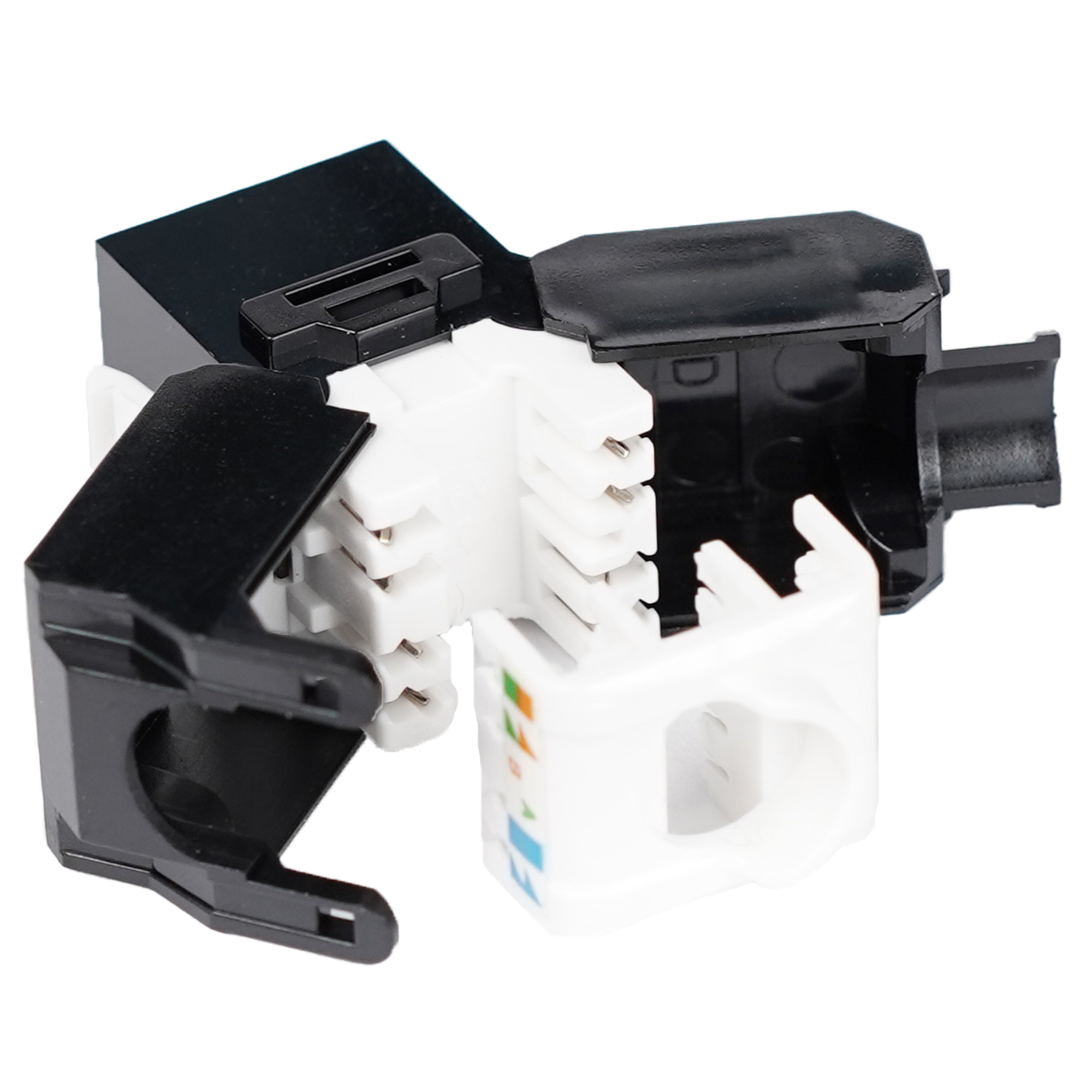 PRESA RJ45 CAT.6 UTP 180  TOOLLESS    NE