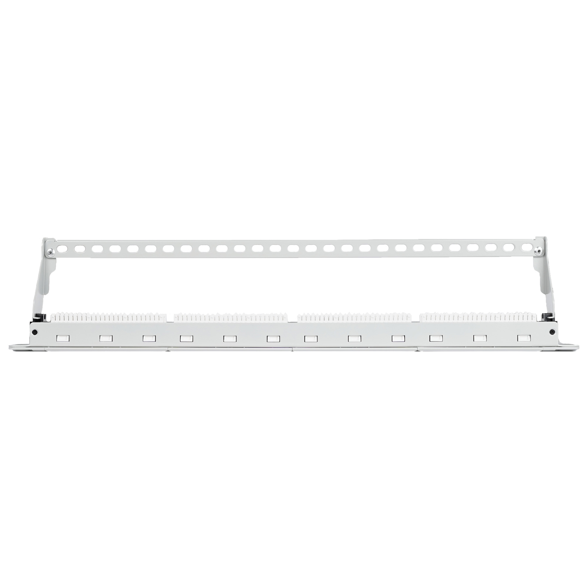 PANNELLO CAT.5E UTP 1U 24P.COMPLETO   GR